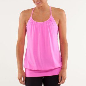 lululemon No Limits Tank Pow Pink Light/Heathered Pow Pink 6